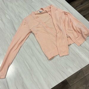 Old Navy Blush Pink Open Cardigan